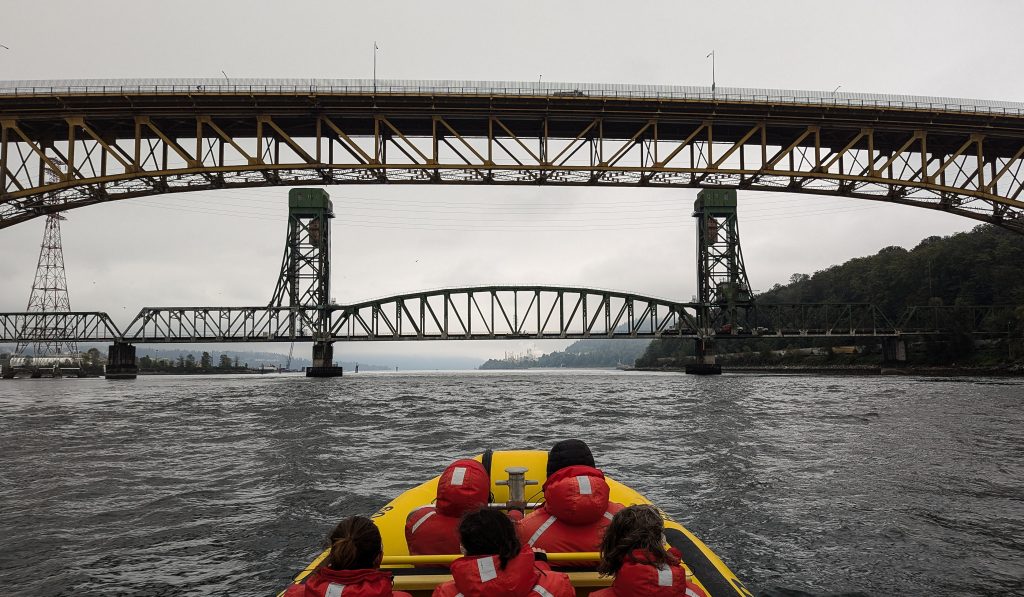 sea vancouver vessle in the water
