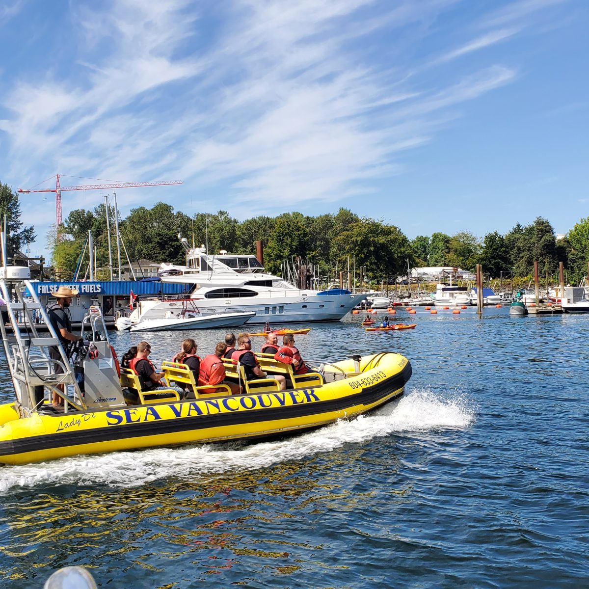 Sea Vancouver boat